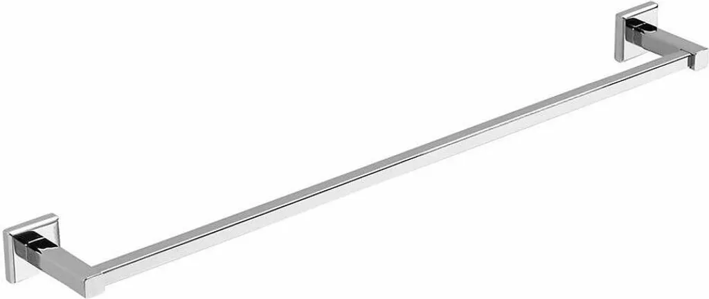 Barre porte-serviette murale 60cm Sapho Gedy Colorado en métal chromé brillant