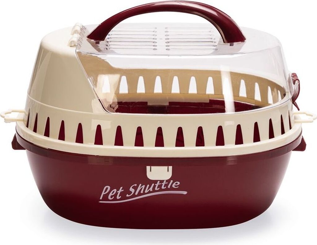 Karlie Nager Transportbox Pet Shuttle Kunststoff rot, Produktbild 