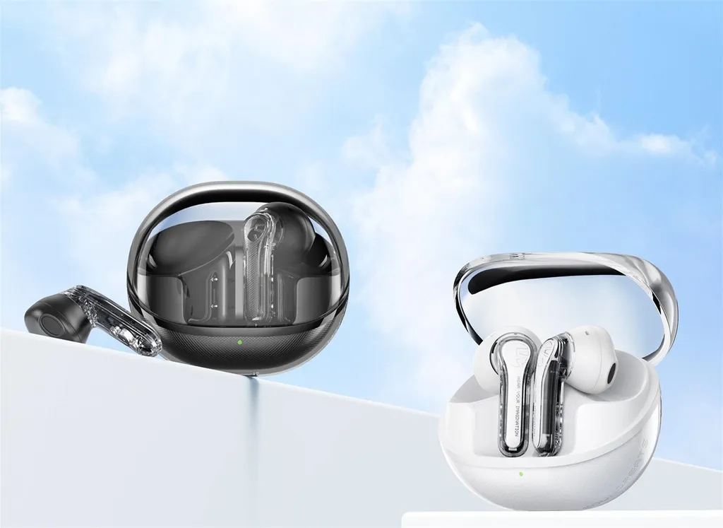Soundpeats Clear Blanc : Écouteurs Bluetooth Transparents avec Micro HD - 2