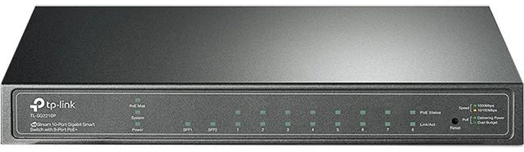 TP-Link 10-Poorts JetStream 2210P managed smart PoE switch Productafbeelding 