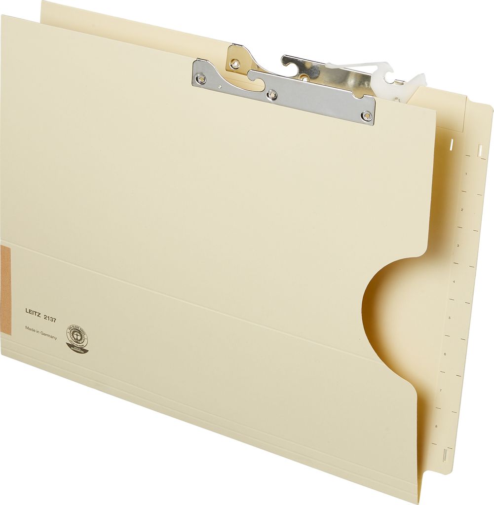 Leitz Pendelmappe Orgacolor 320g Karton 25 St./Pack.
