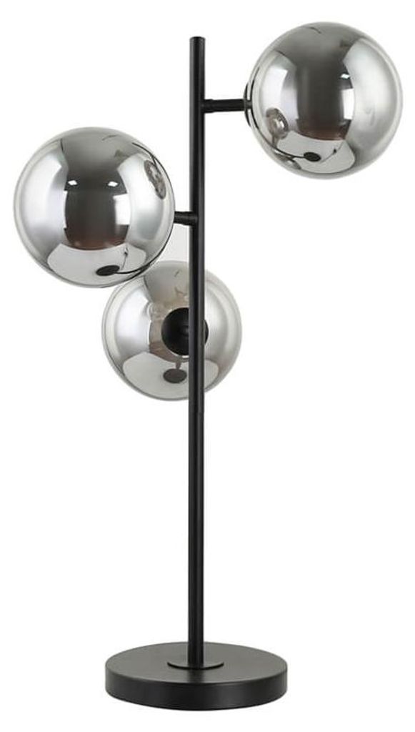 HOME DELUXE VIOLA skleněná stolní lampa - kouřově šedá | Obrázek produktu 