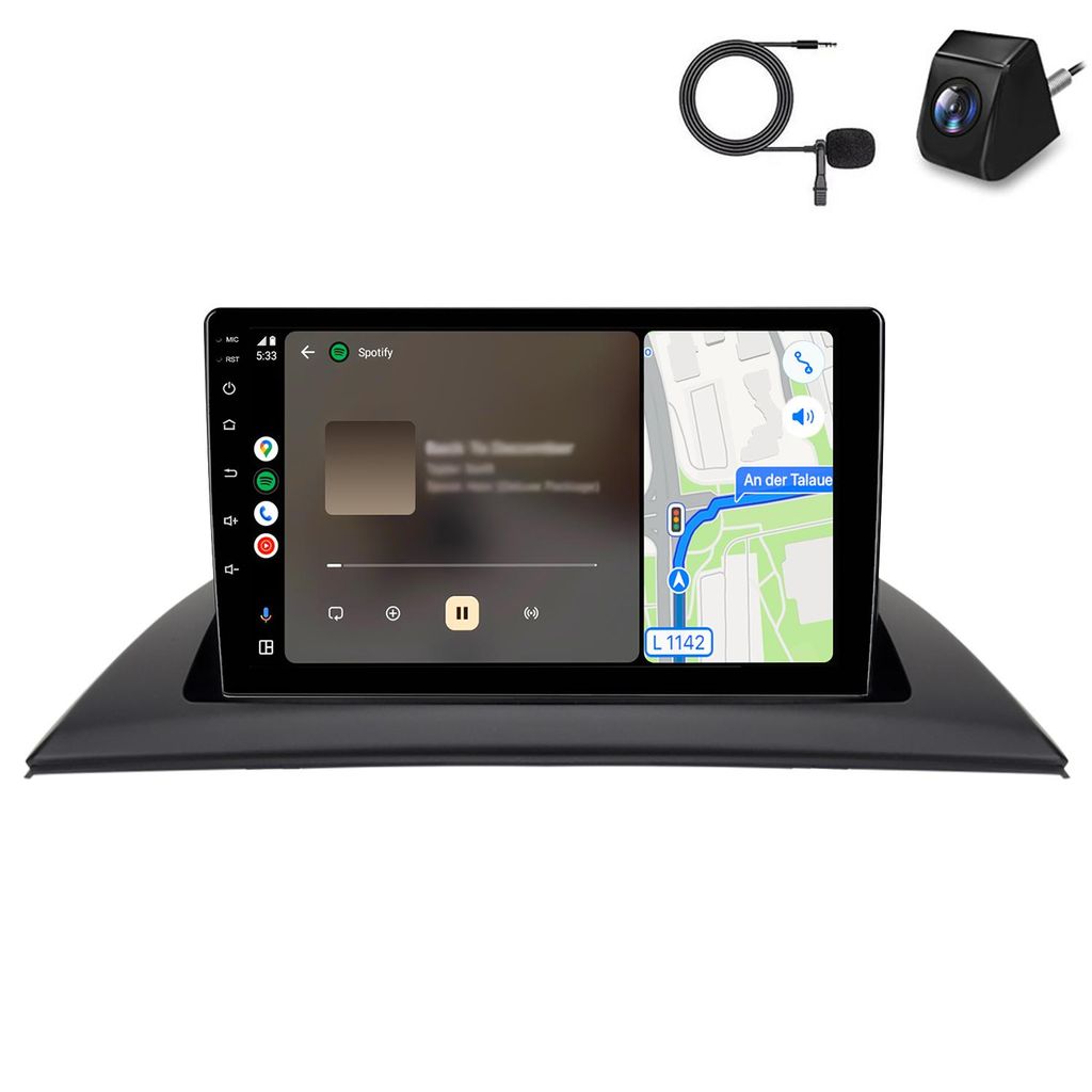 Autoradio Rückfahrkamera Für BMW X3 E83 2004-2012 Carplay Produktbild 