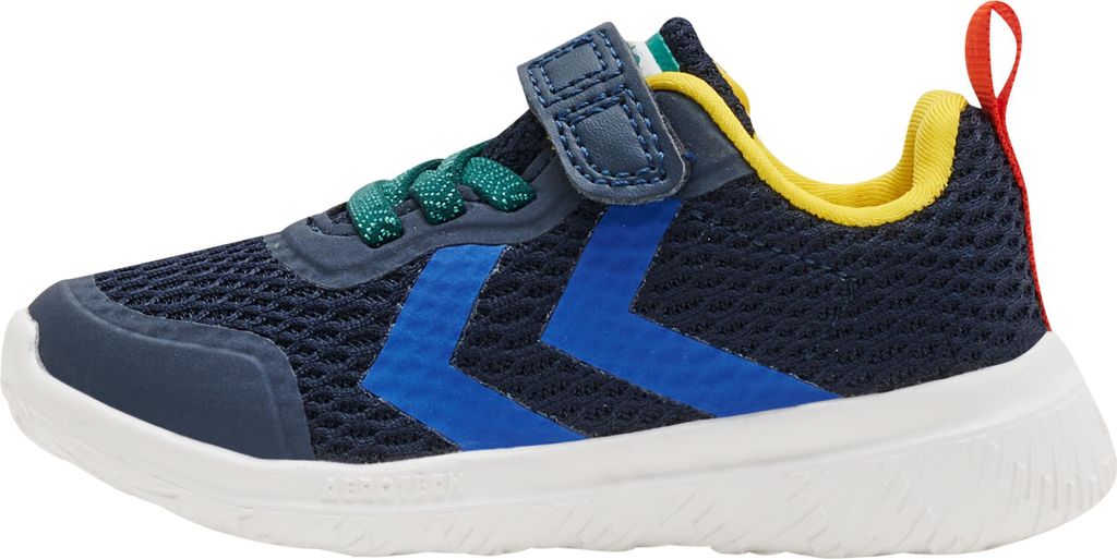 hummel Uni Baby ACTUS RECYCLED Kinder Sneaker, Farbe:Black Iris, Größe:19