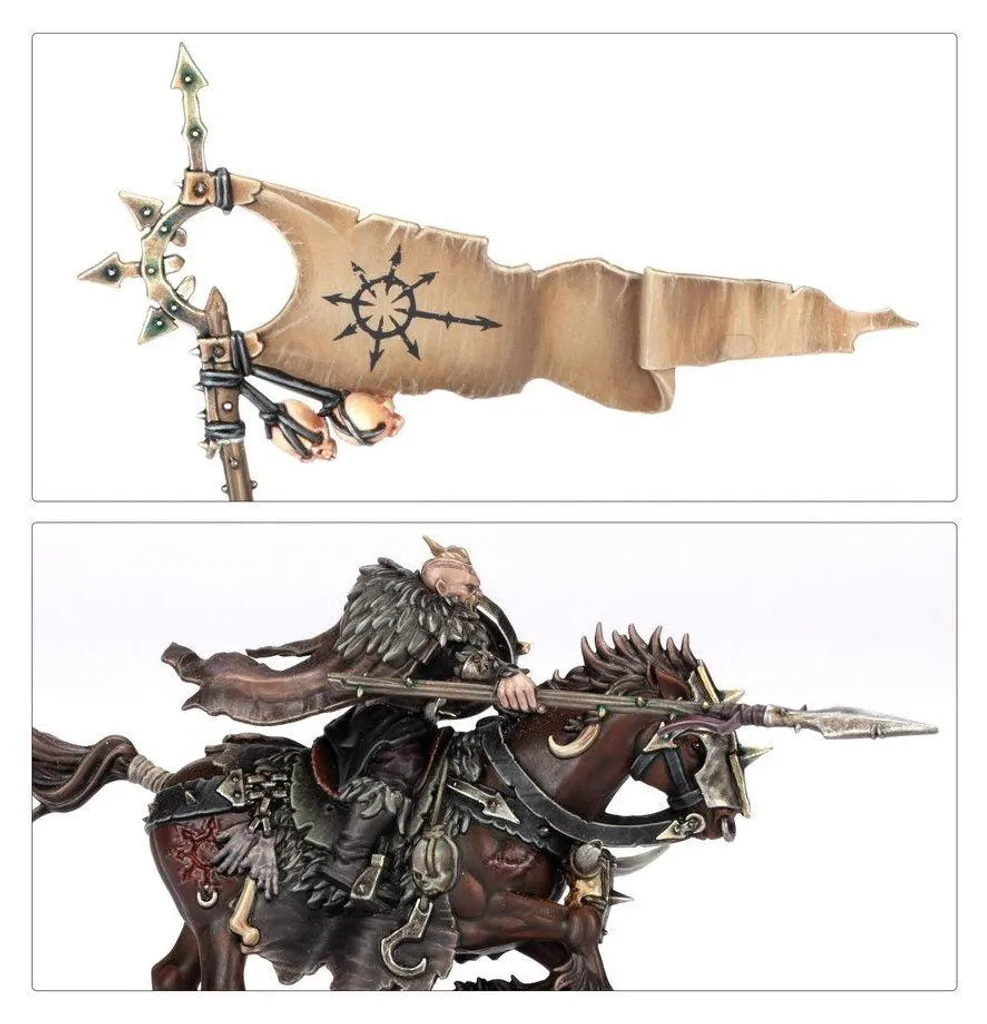 Contrez l'ennemi avec les Cavaliers Maraudeurs du Chaos Warhammer - 4