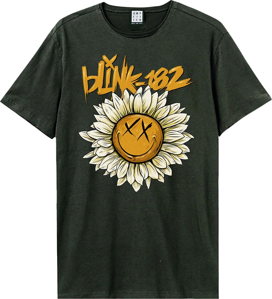 Amplified - "Daisy" T-Shirt für Herren/Damen Uni GD2391 (XXL) (Holzkohle)