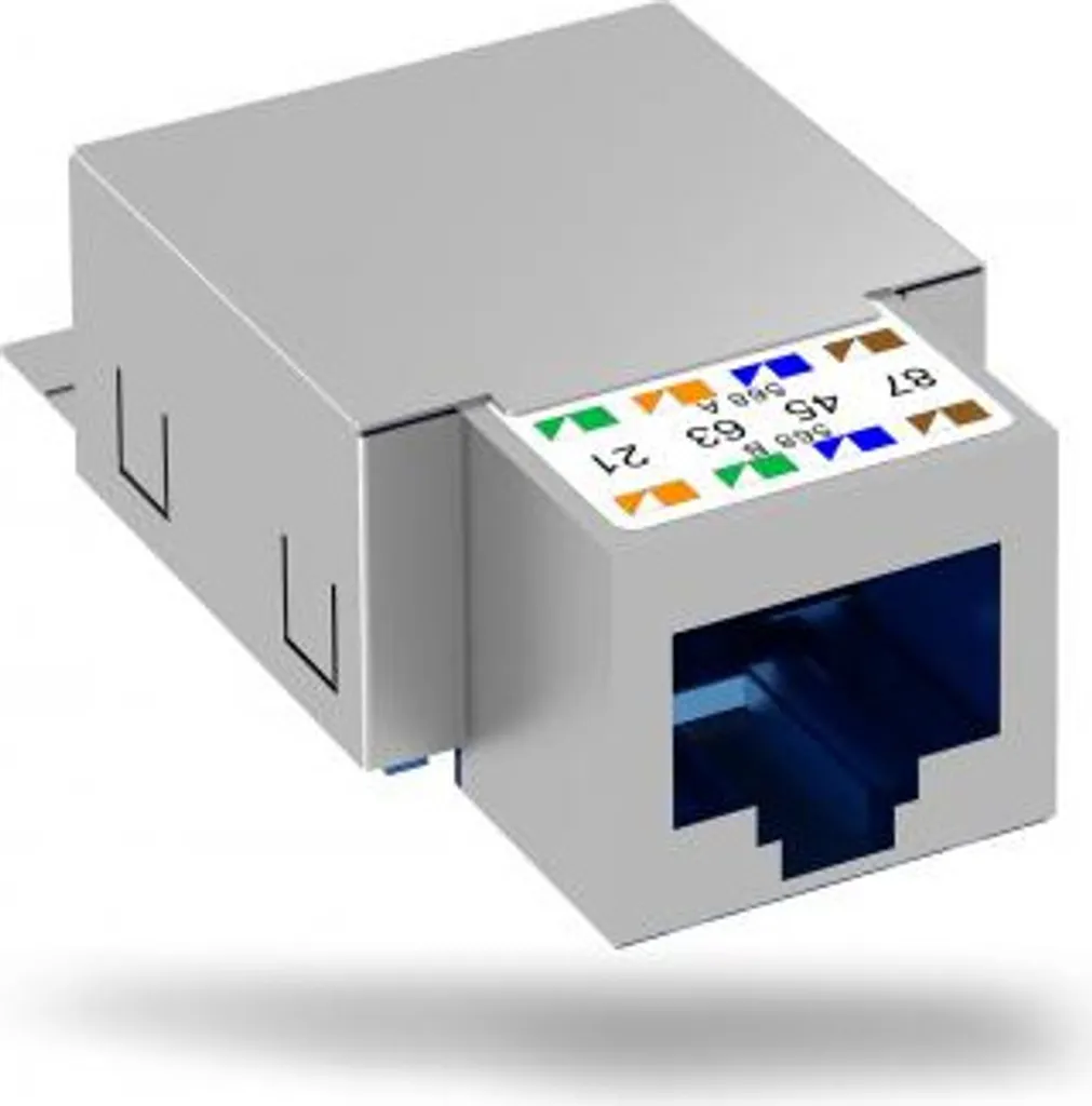 Module Cat.6 ASM-C6 G blindé OBO Bettermann anti-interférences RJ45 - 2