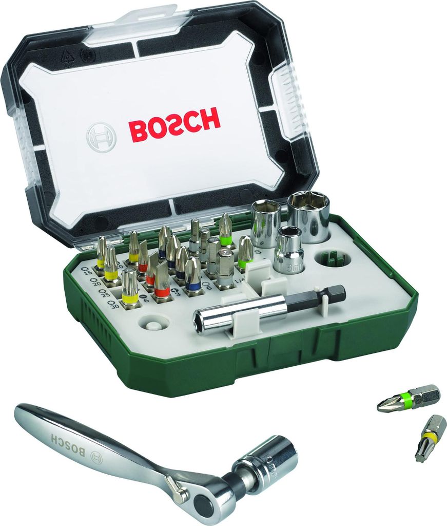 Bosch 2607017322 Bosch Prom 26-częściowy zestaw końcówek Zdjęcie produktu 