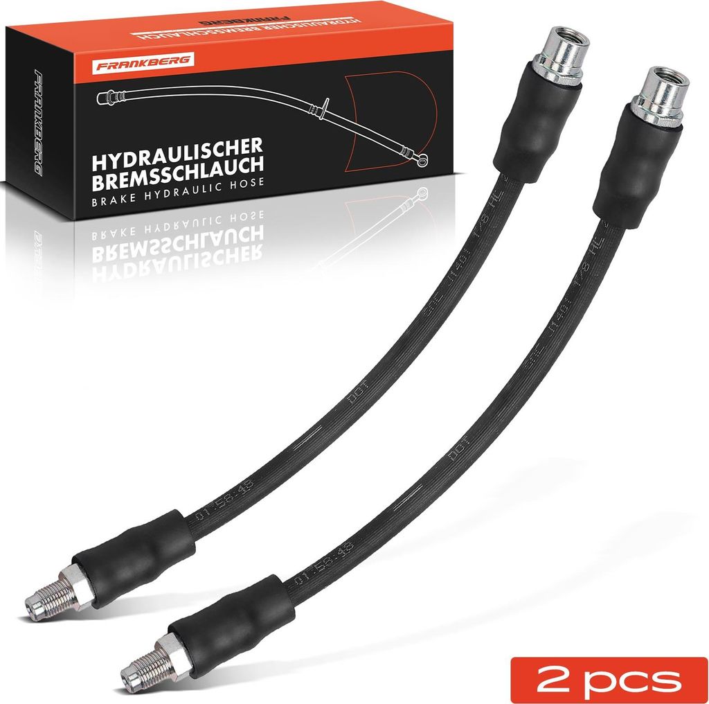 Frankberg 2x Bremsschlauch Bremsschläuche Hinterachse Links oder Rechts für Audi R8 Spyder 4S3 4SP 4S9 4SR 422 423 5.2L