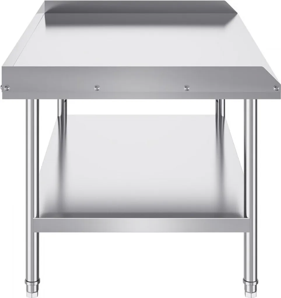 Table de cuisine robuste 1219x762mm en acier durable îlot de qualité - 9