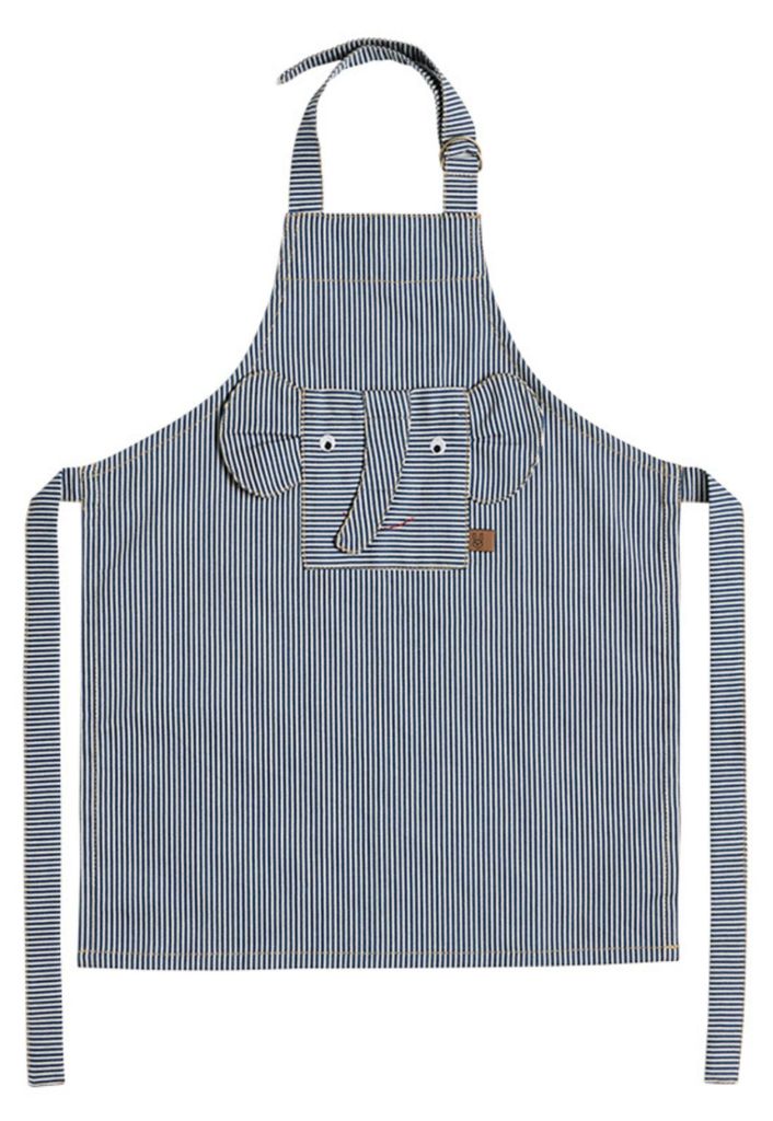 OYOY MINI Kochschürzen L56xW44xH1 blau