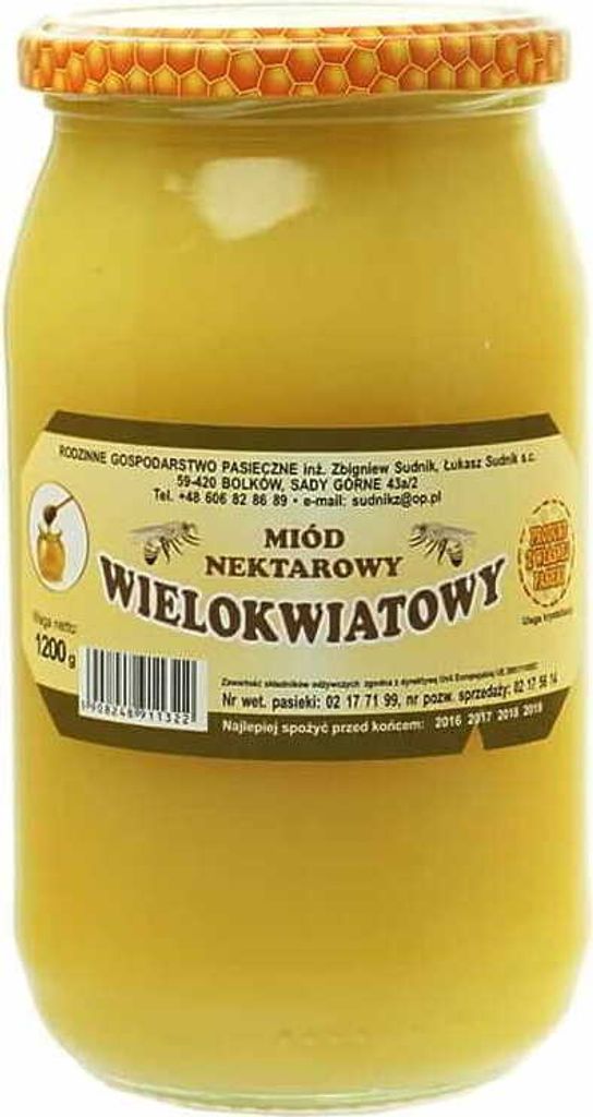 Mehrblumenhonig 1200g SUDNIK