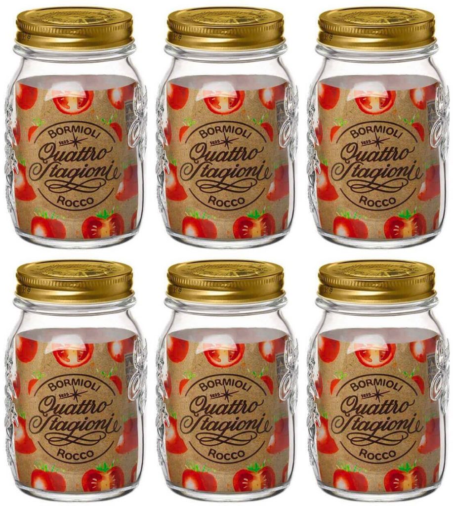 Bormioli Rocco Quattro Stagioni Einmachgläser 500 ml m. Immagine del prodotto 