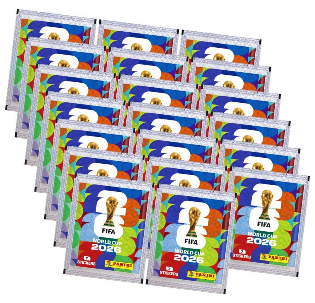 Fifa World Cup 2026 Sticker - WM Sammelsticker - 20 Tüten Produktbild 