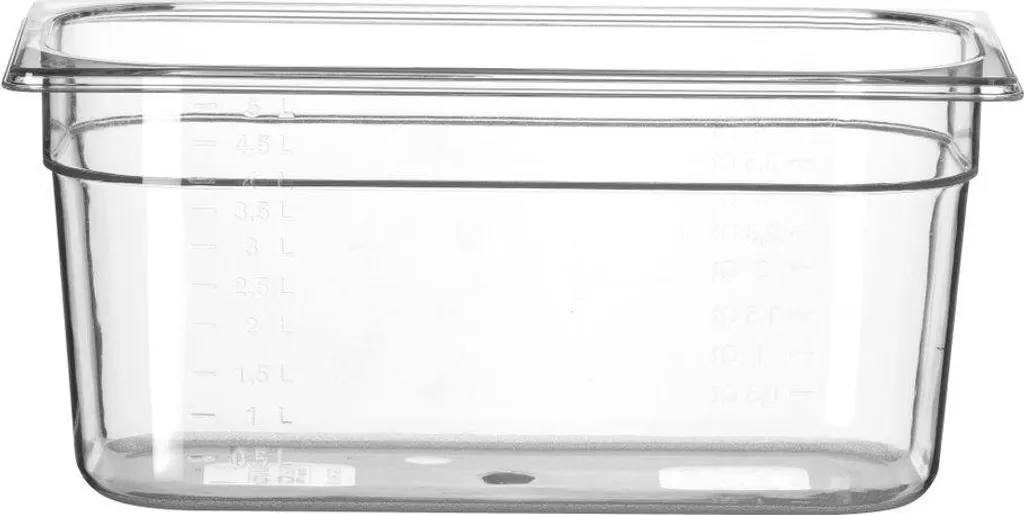 HENDI GN 1/3 Profi Line 150mm - Vaschetta 5,7L Trasparente