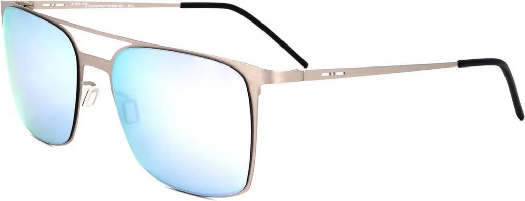 Italia Independent MOD 0212 Occhiali Argento Metallo Sottile 55mm
