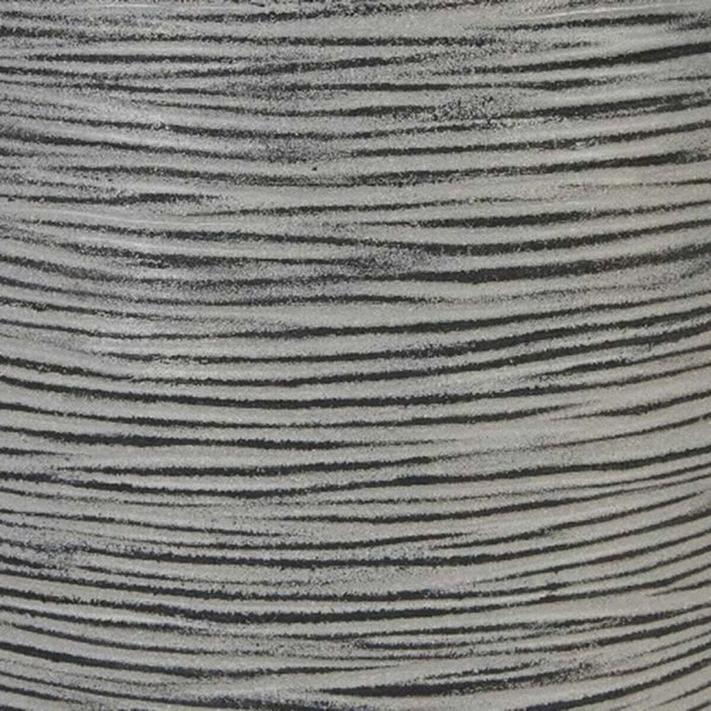 Capi Europe BV Pflanzgefäß Nature Rib Elegant, Anthrazit, Produktbild 