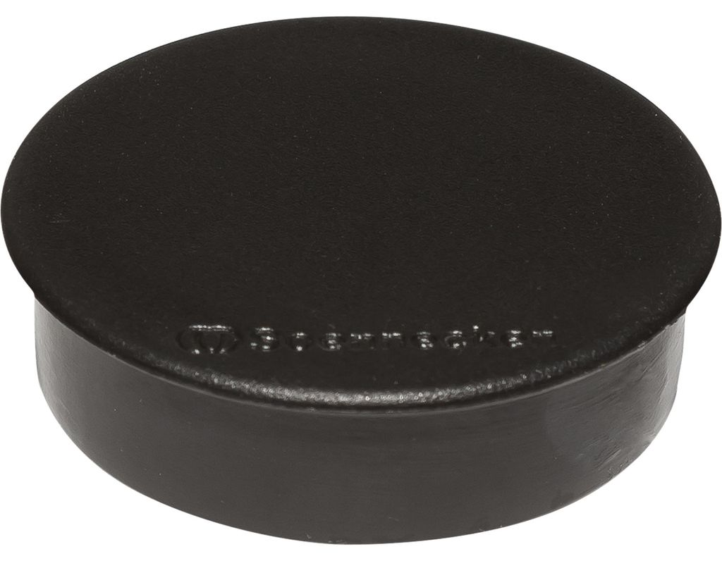 Soennecken Magnet 4883 rund 38mm 2,5kg schwarz 10 St./Pack. Produktbild 