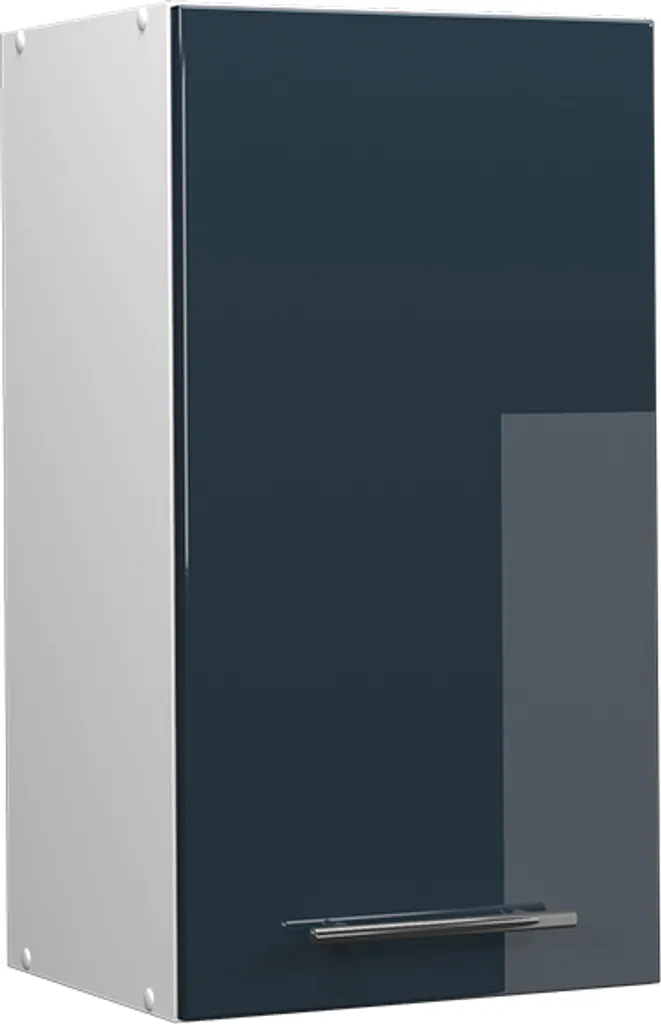 Vicco Pensile Fame-Line 40 cm Blu Scuro Lucido - Mobili Cucina Top - 1