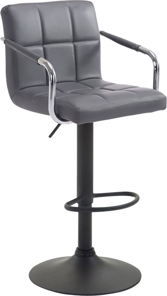 Barhocker Lucy V2 schwarz grau Produktbild 