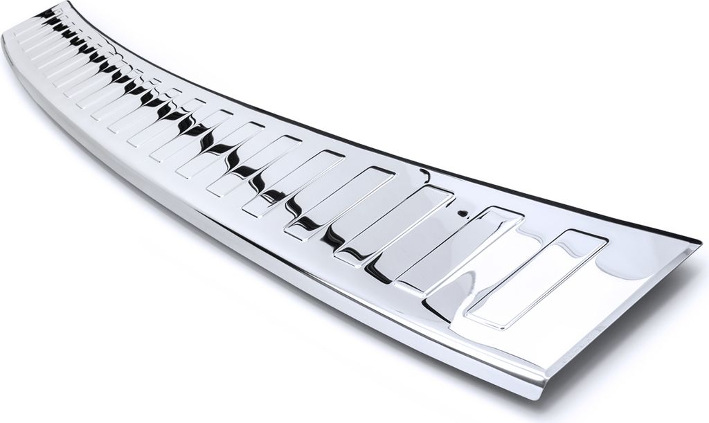 Edelstahl Ladekantenschutz für Citroen Jumpy 3 Abkantung 2016-