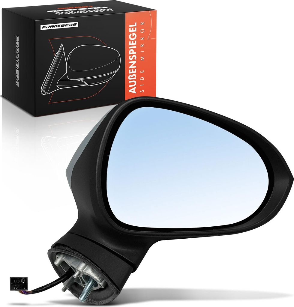 Frankberg 1x Außenspiegel Rechts für Seat Ibiza IV Sportcoupe ST 6J 6P 6P8 2008-2015