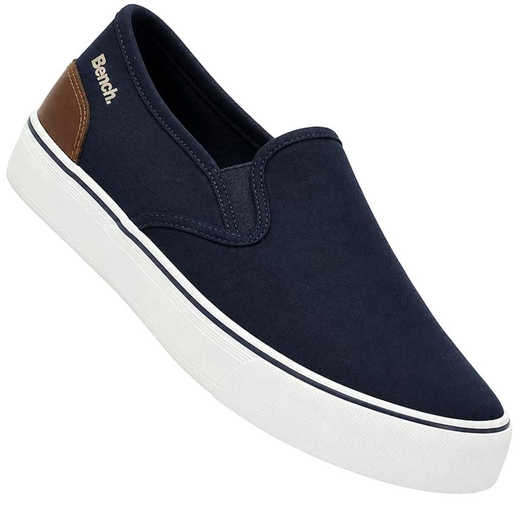 UK 10|Bench Dalton Herren Slip On Sneaker navy BEN1030-C13 Produktbild 