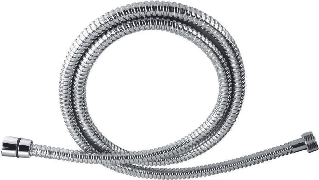 Tubo Doccia Novaservis 150cm Plastica Inox | Antigraffio e Sicuro MET/150,0
