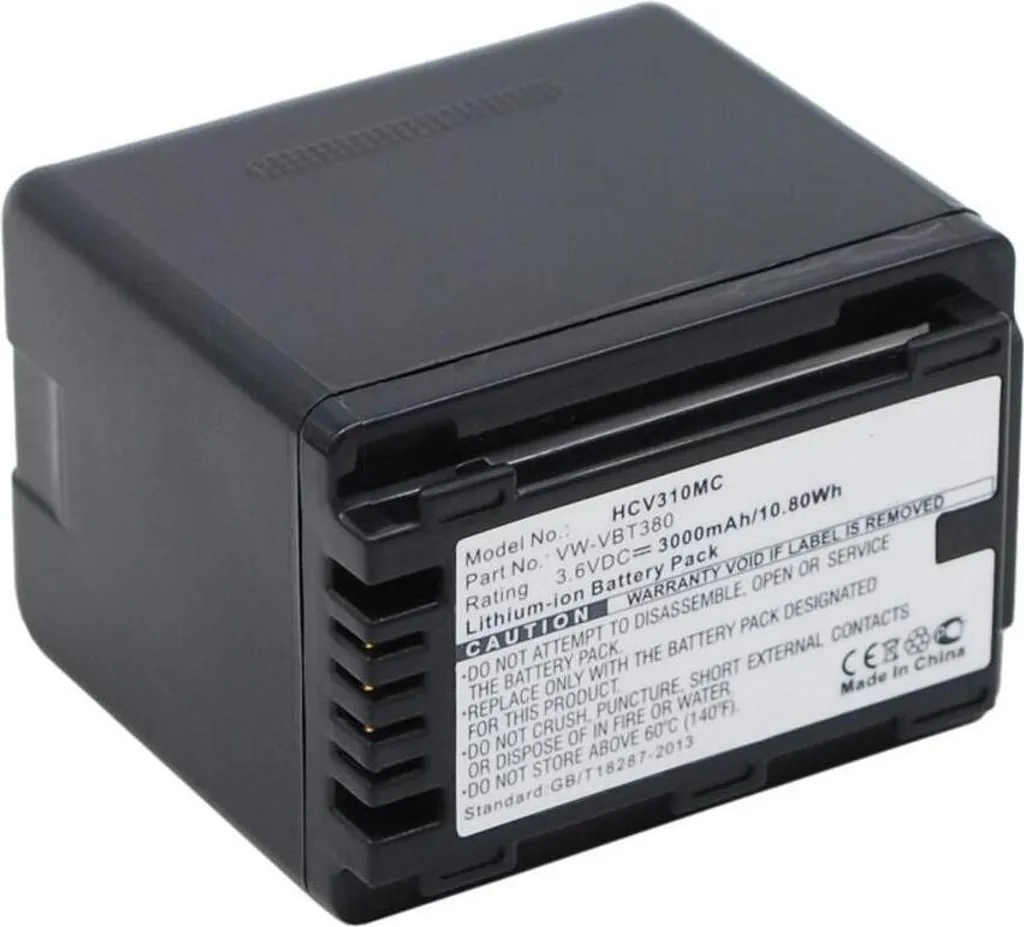 Batterie Panasonic MBXCAM-BA284 CoreParts : remplacez votre batterie usée