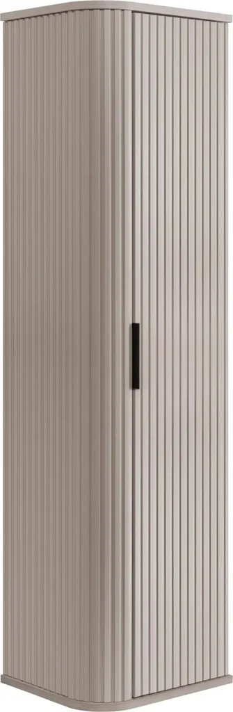 Meuble haut RODAN 139 cm en Beige et Cachemire, finition haute qualité