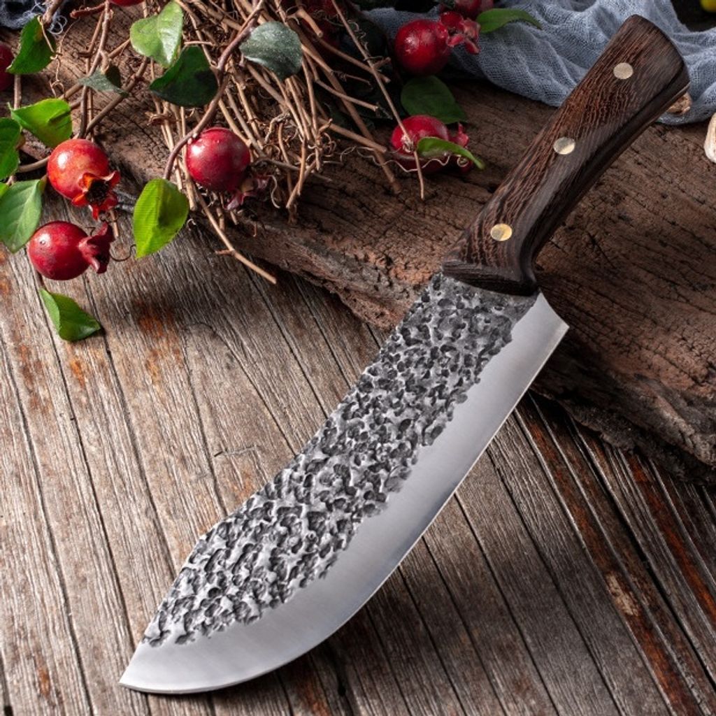 Kuchyňský sekací nůž TO-14009 - Hnědá, kvalitní volba Obrázek produktu 