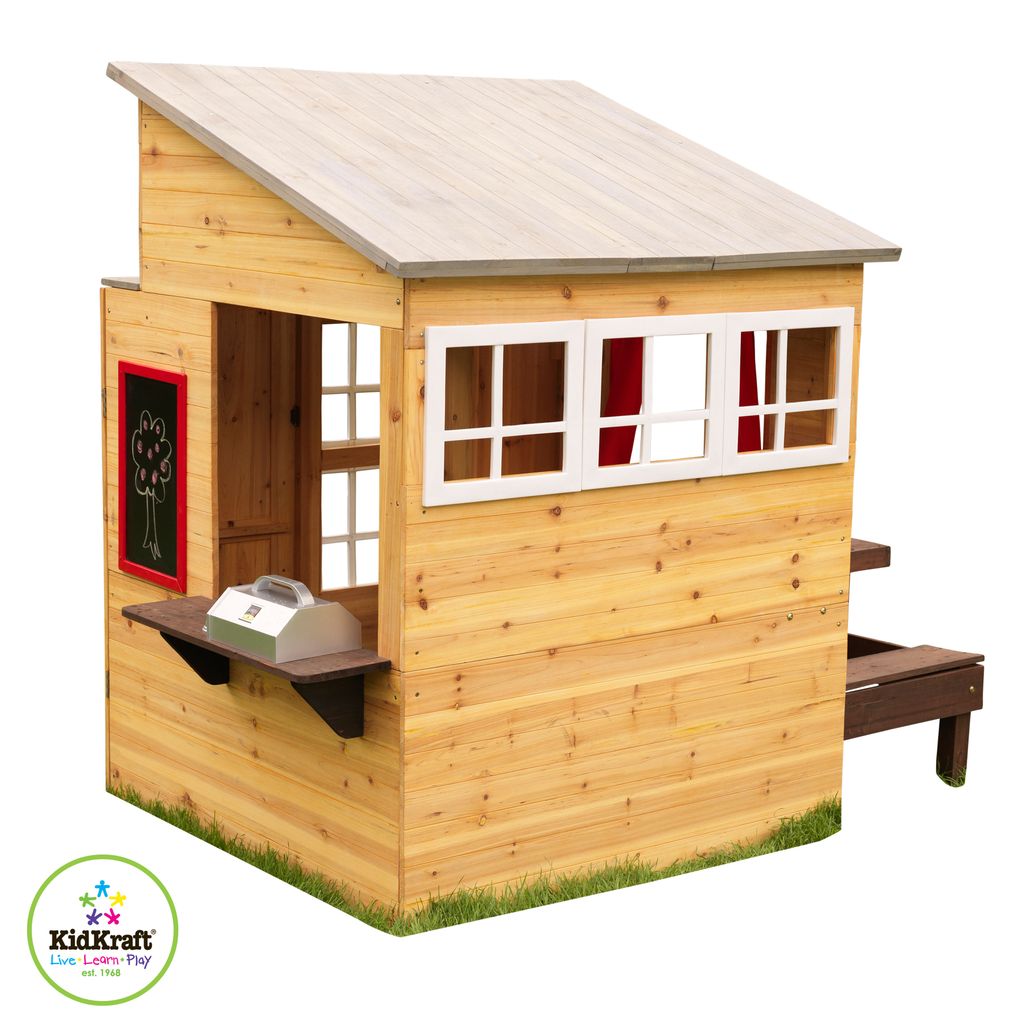 KidKraft Modernes Gartenspielhaus - 180 x 126 x 159 cm; 182 Produktbild 