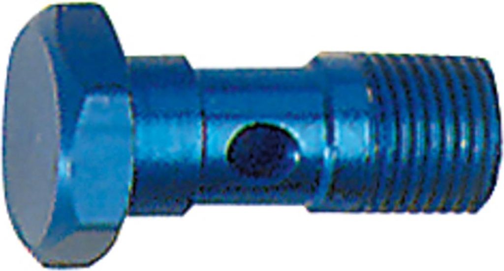 Riegler Hohlschraube, G 1/4, SW 17, Aluminium