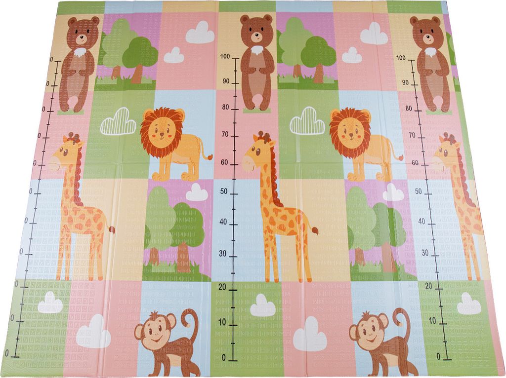 Spielmatte Krabbelmatte Wendbar Abwischbar Baby Kinder Produktbild 9