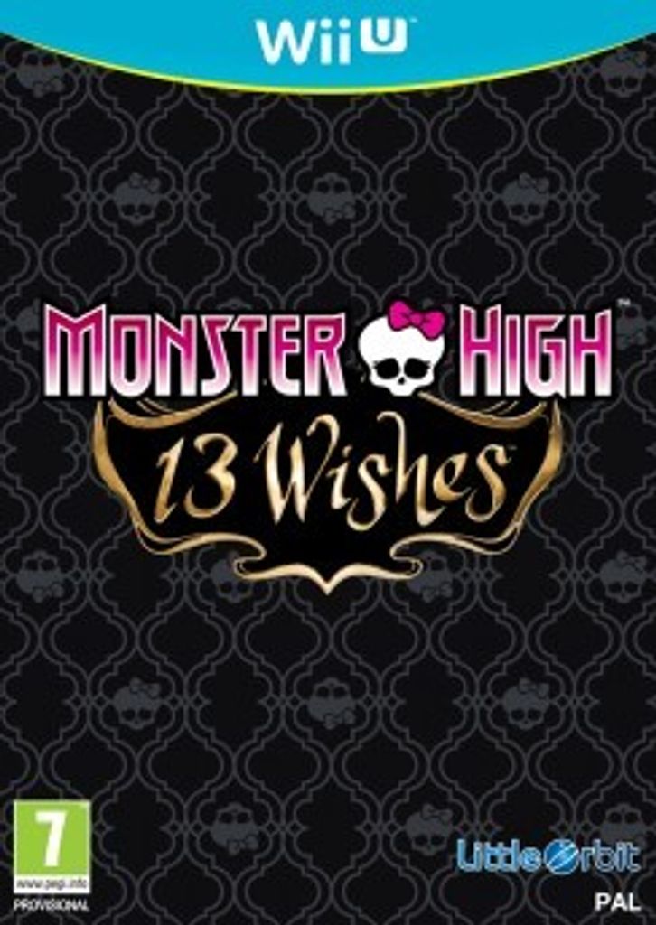 Namco Bandai Games Monster High 13 Wishes, Wii U, Wii U, Puzzle, Game Machine Studios