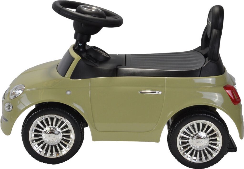 Bandits & Angels Kinderauto Fiat 500 Retro Grün ab 1 Jahr Produktbild 