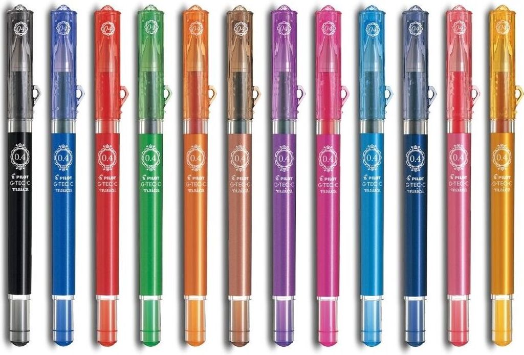 Pilot G-TEC-C Maica - 12er-Set alle Farben Produktbild 