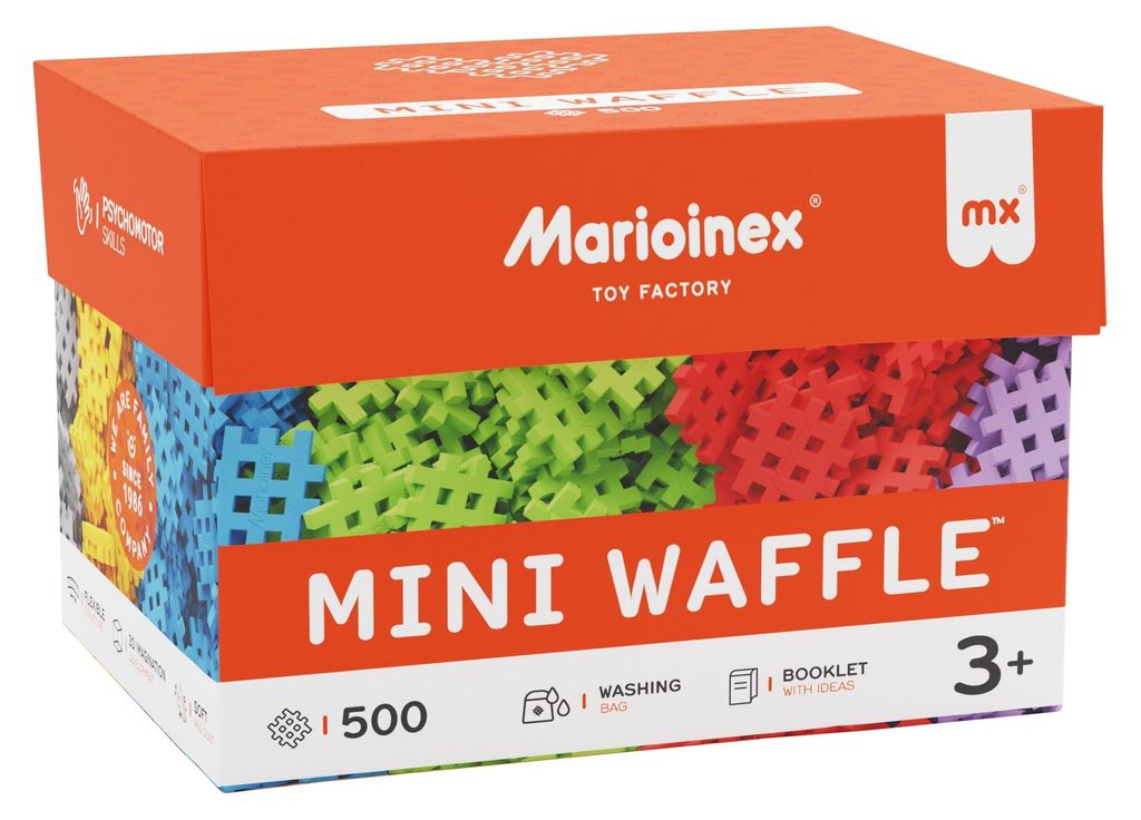 MARIOINEX Mini-Waffelblöcke 500 Stück. Produktbild 