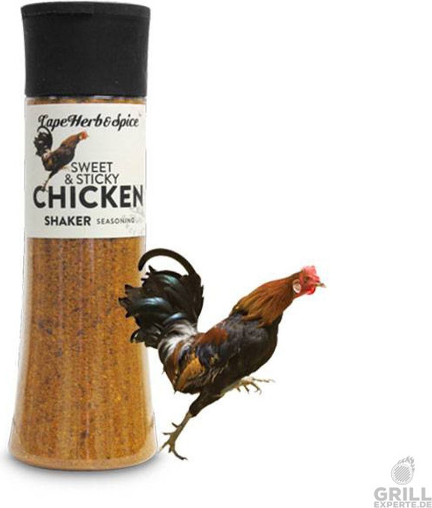 Cape Herb and Spice Sweet & Sticky Chicken Shaker Gewürzsalz 275g