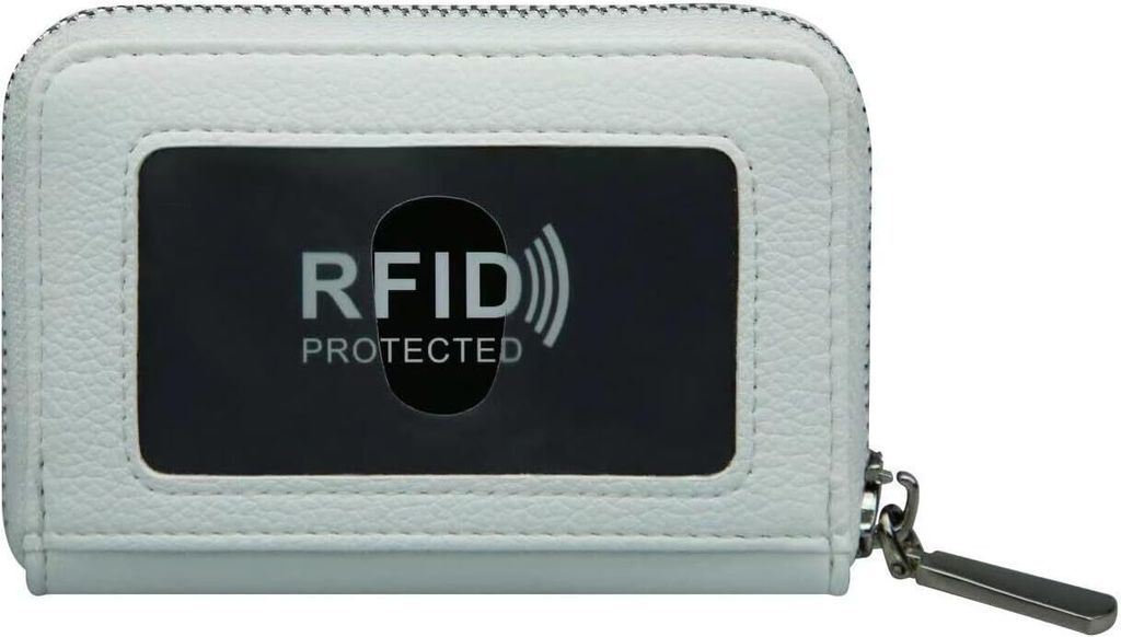 irisaa Kreditkartenetui Damen, Kleine Geldbörse mit RFID Schutz, 14 Kartenfächer, Kartenhalter mit Schlüsselanhänger,Perfektes Geschenk in Gesc...