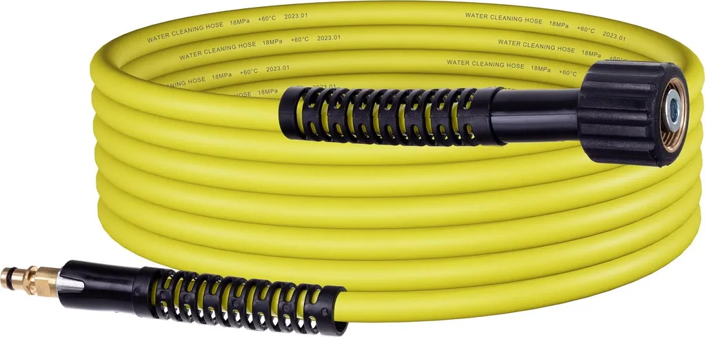 Tubo Idropulitrice Karcher 10m Serie K - Attacco M22 Click 180 Bar - 4