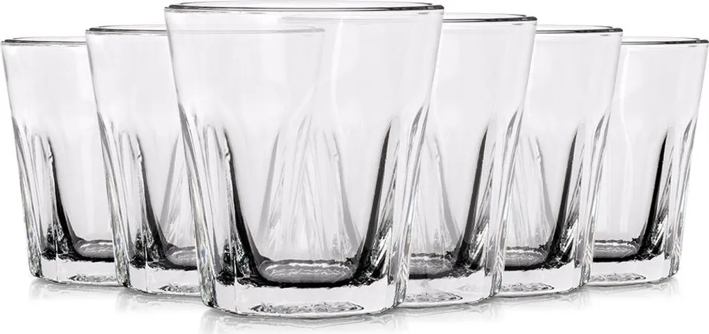 6 Bicchierini Cicchetto 40ml Vetro di Alta Qualità per Bar e Casa
