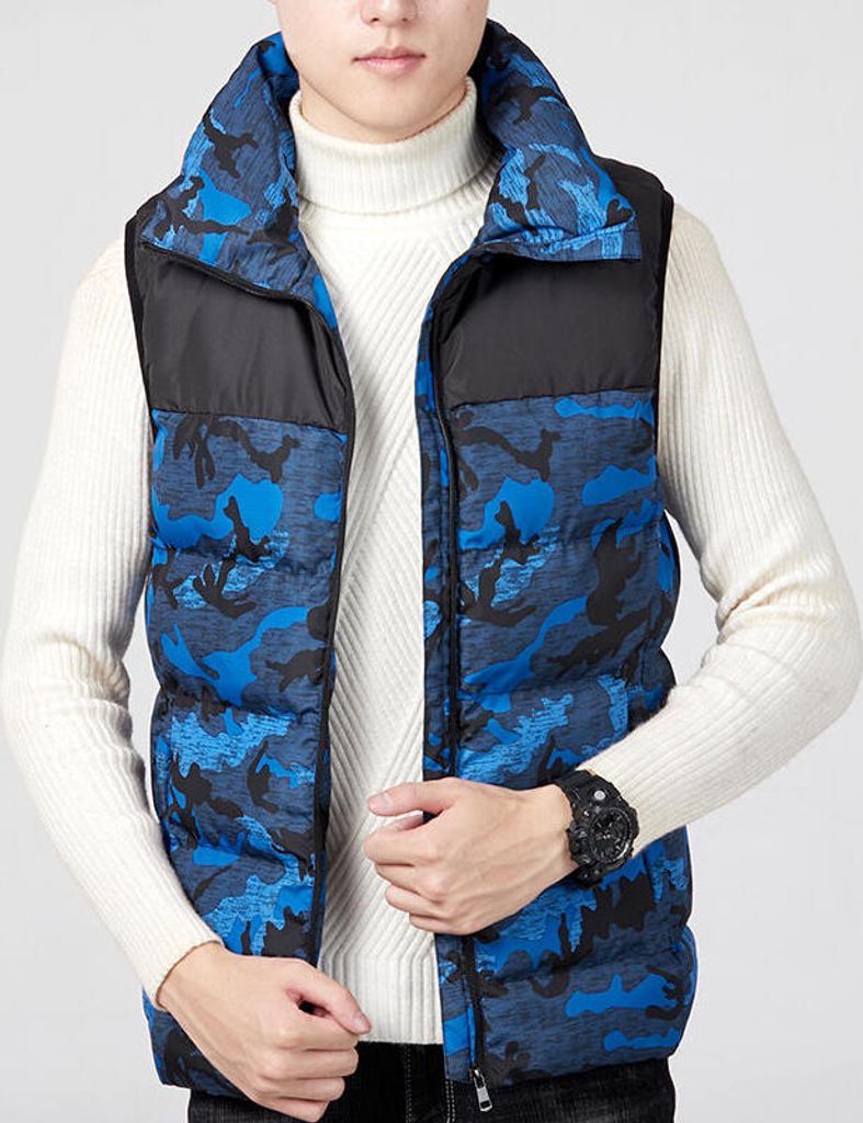 Electric Heated Westen Kleidung Warm Westen Herren Heizmantel für Camping Sport - 2XL