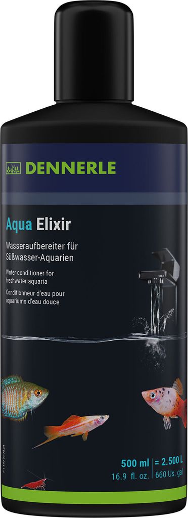 Dennerle Aqua Elixir 500 ml - Wasseraufbereiter für Produktbild 