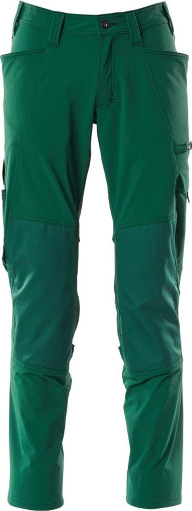 Mascot Hose ACCELERATE mit Knietaschen CORDURA 18079 Gr. 45 grün