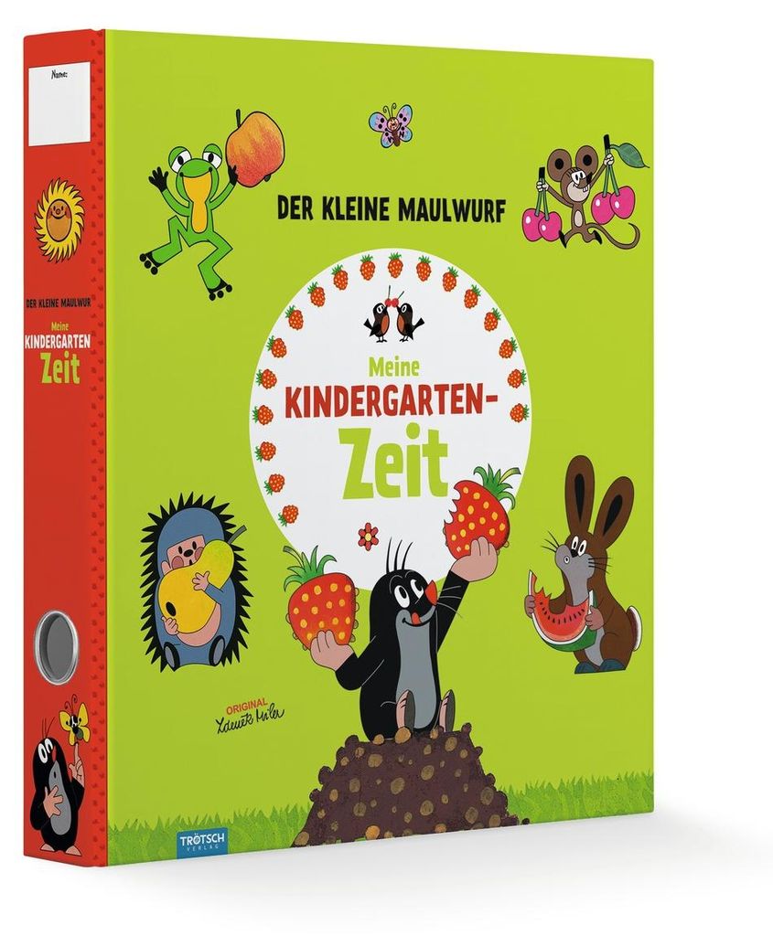 Trötsch Der kleine Maulwurf Ordner Kindergarten Maulwurf Pauli Sammelordner Hefter A4 Motivordner