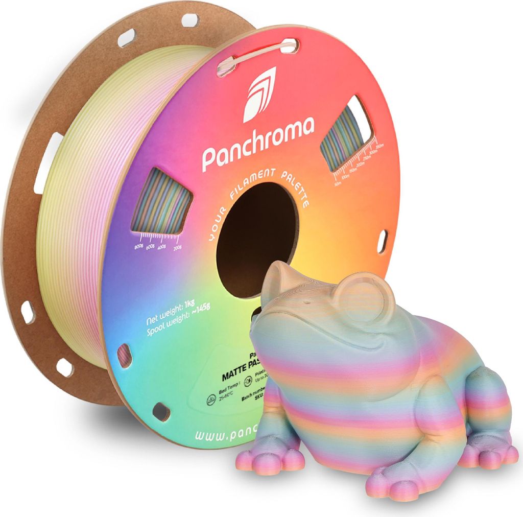 Polymaker Panchroma PLA Gradient Matte Pastel Rainbow 1.75 mm 1KG