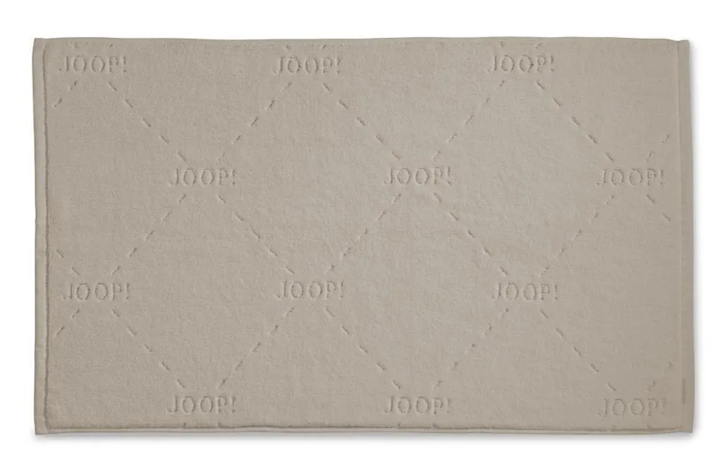 JOOP! 73 Dash Sand Tappeto Bagno 55x85 cm | Puro Cotone di Lusso