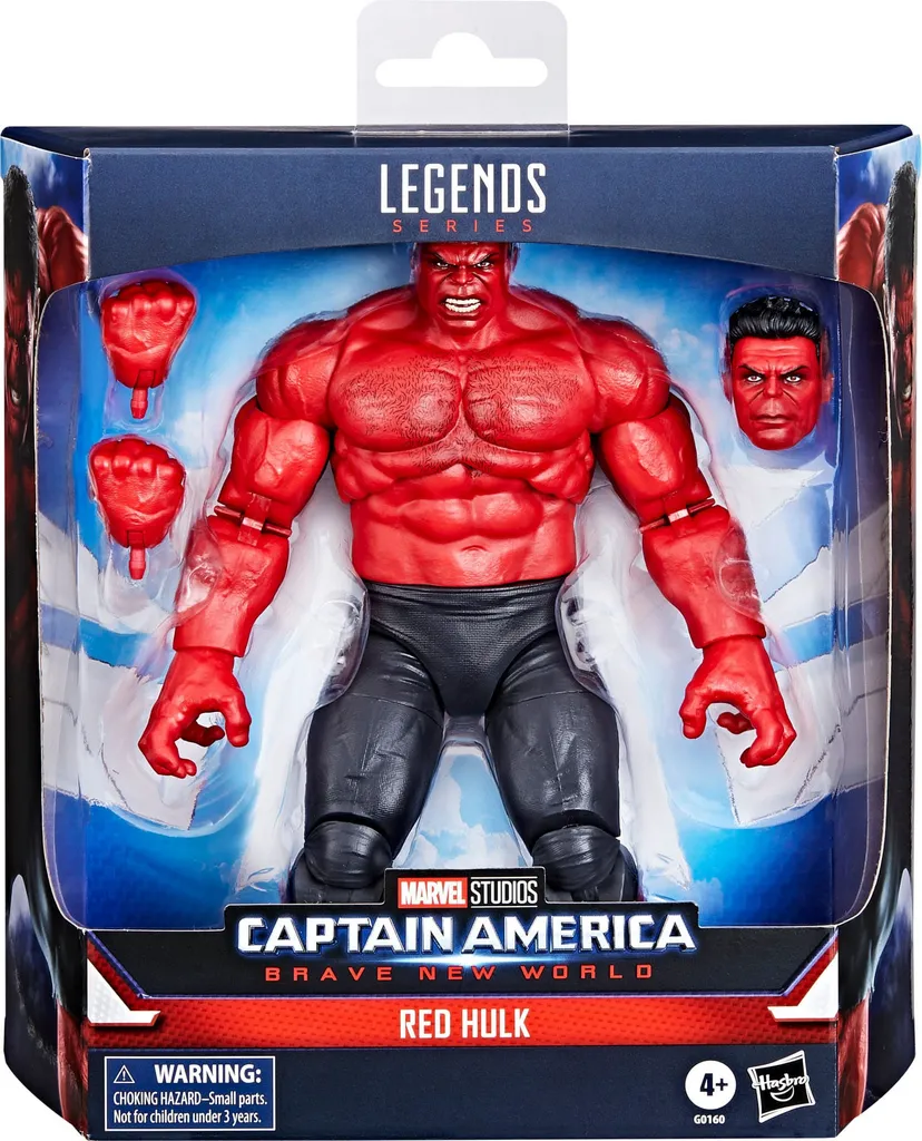 Figurine Red Hulk 22cm Marvel Legends - Hasbro - La Qualité Brave New World