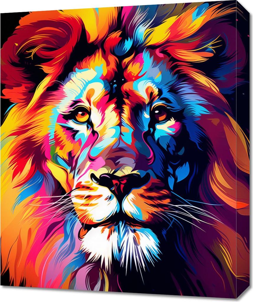 Bild 50x60cm Farben des Königreichs